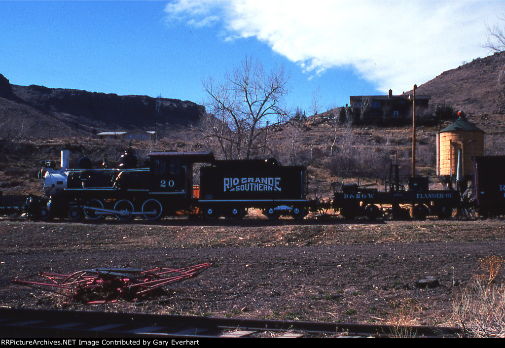 RGS 4-6-0ng #20 - Rio Grande Southern